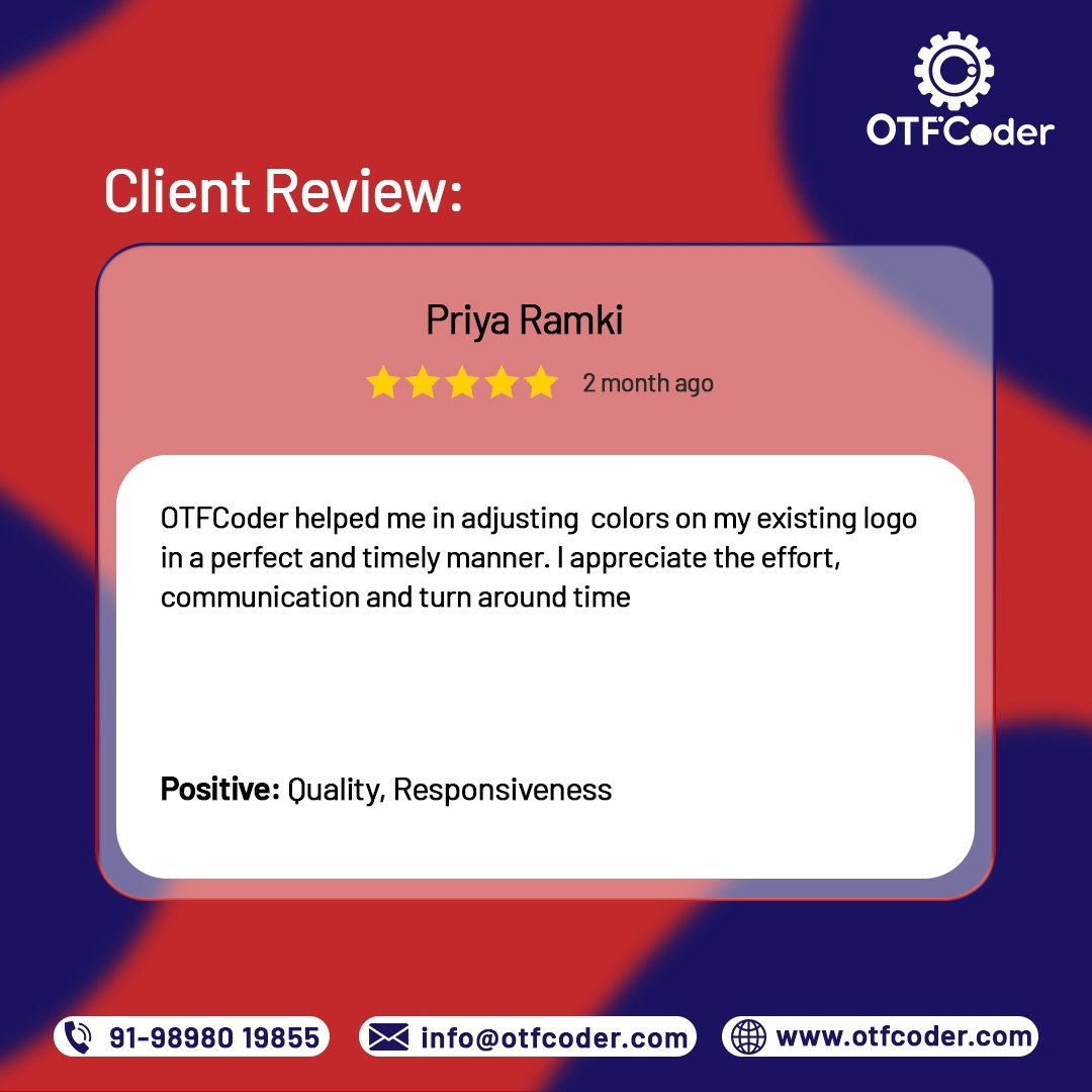 OTFCoder's tweet image. Happy Clients!!! Happy Clients!!!
"Customer Satisfaction is our prime duty as we have a Strategy for Serving Things Right."
#otfcoder #customerreview #socialmedia #socialmediacheck#engageaundiences#laraveltips #laravelphp #php#developer #tips #weekend #saturdayvibes
