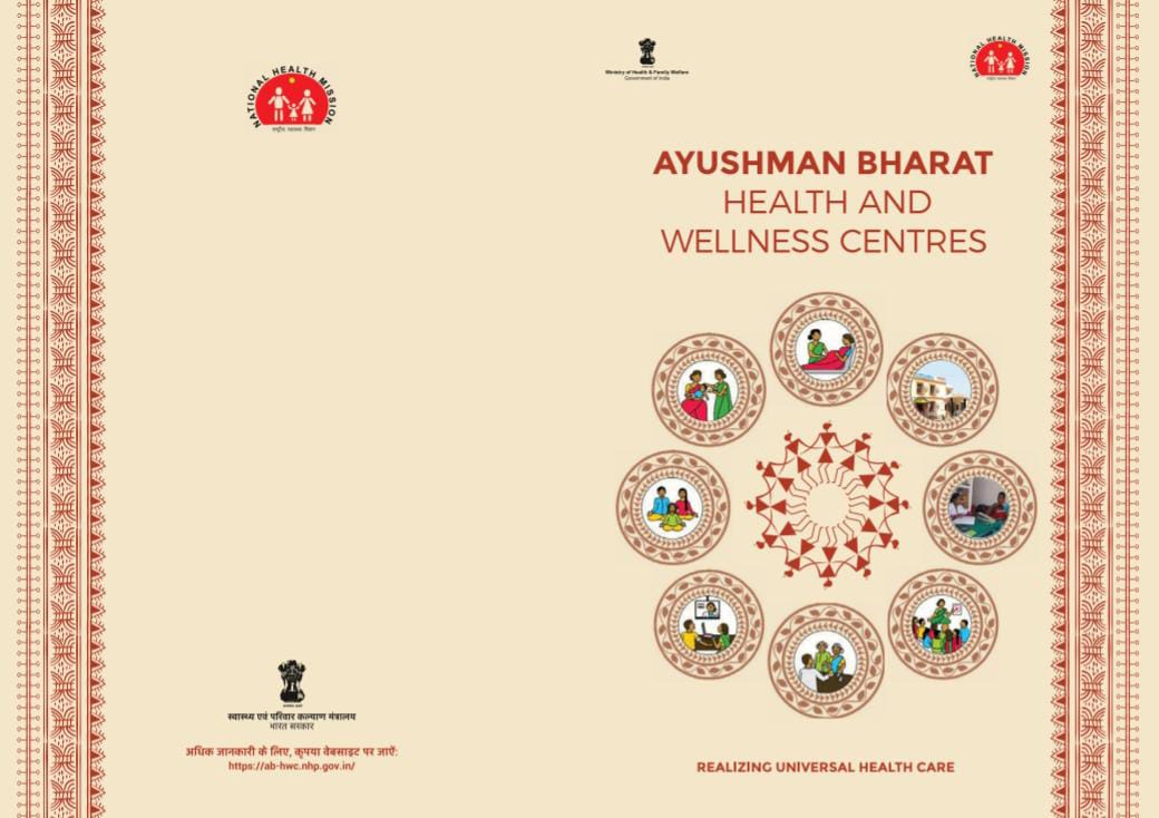 mansukhmandviya's tweet photo. Released Ayushman Bharat Health and Wellness Centres booklet on #4YearsofHWC.

Taking India's eHealth journey to new heights, over 1 Lakh AB-HWCs now provide teleconsultation services.

📖 https://t.co/dC1nejxj28 https://t.co/JhIP2ASfze