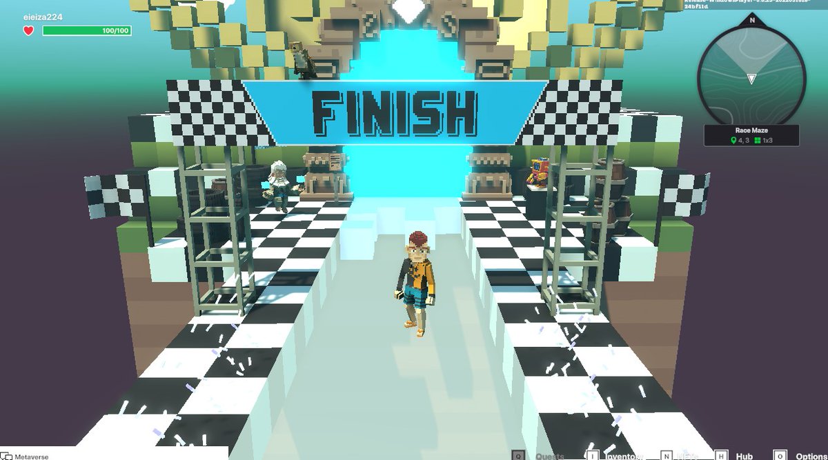 heneim's tweet photo. @TheSandboxGame It's the best game of teh year!!
#SandBox #Metaverse #NFT #RaceMazeChallenge #NFTCommunity #SAND #Sandbox https://t.co/XqFfn0A1P3