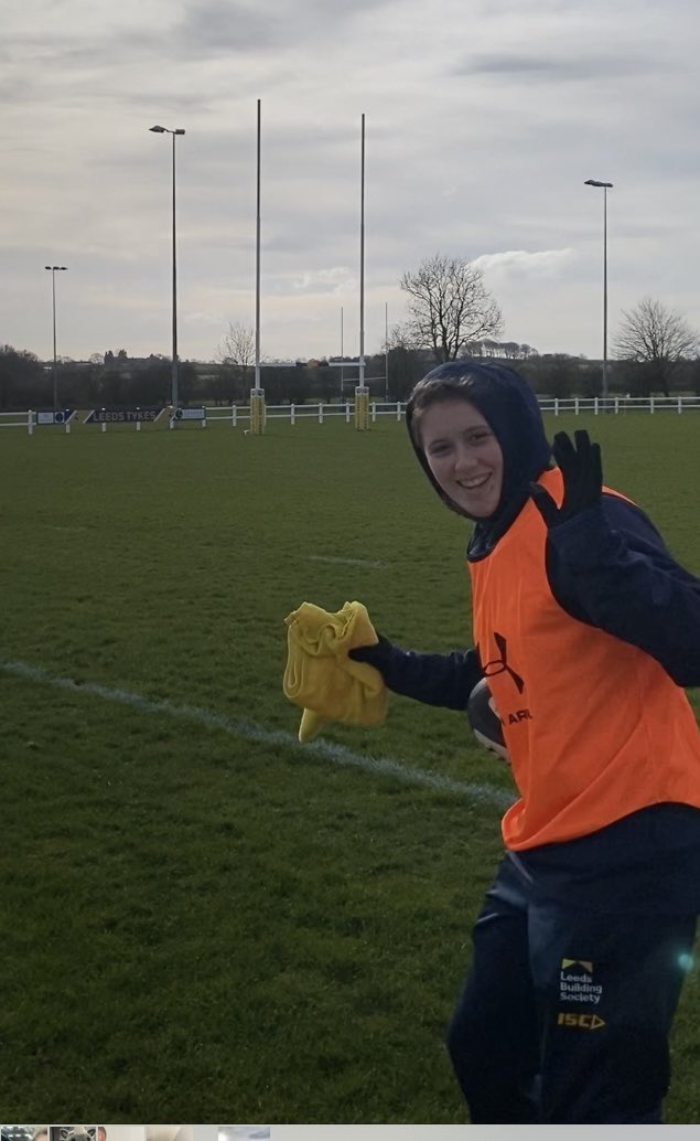 Happy birthday to the best ball marshal around. 16 today and never one to give up on her commitments, she’ll be doing <a href="/LeedsTykes/">Leeds Tykes RUFC</a> proud again today! #legend #birthday #sweet16