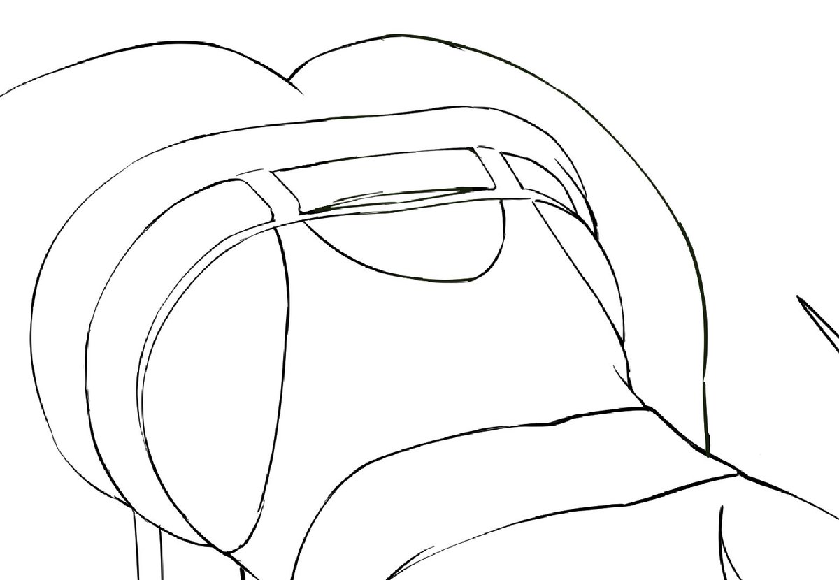 Skeb WIP お待たせして申し訳ございません
やっと線画終わりました 