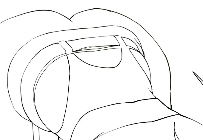 Skeb WIP お待たせして申し訳ございません
やっと線画終わりました 