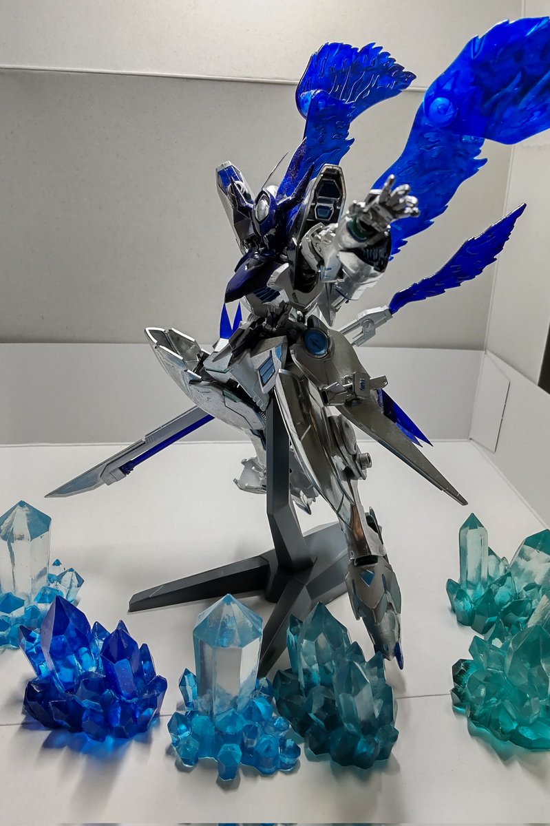 ShiroToichi's tweet photo. 『八咫烏・改』
なんだかんだでアップデートした後初の撮影。
これが八咫烏の最高到達点(現在のところ)。これからはオプション作成がメインになるかもね。まぁ、何はともあれこれからもよろしく八咫烏ってことで。 https://t.co/rukXDz6xLN