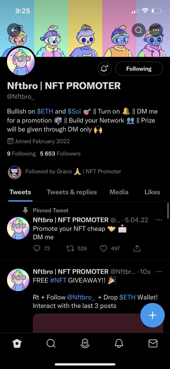 ivanoff_arts's tweet photo. @Nftbro_ 0x6048Cb4CBC2E77A566C1adC925A539c944E9e4C4
Heree😛 https://t.co/gJI5qqlqJ5