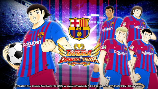 oceanidgeek's tweet photo. Captain Tsubasa: Dream Team” Debuts New Players FC Barcelona Wearing Official Uniforms!
https://t.co/gmmVSQaw9s
#mobilegaming,#footballsimulator, https://t.co/xM8SUJS3pv