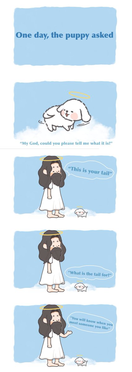 Melody_BUO's tweet photo. 《Puppy and Tail》
Script：二河白道
Art：BUO https://t.co/GCFodQJGi3