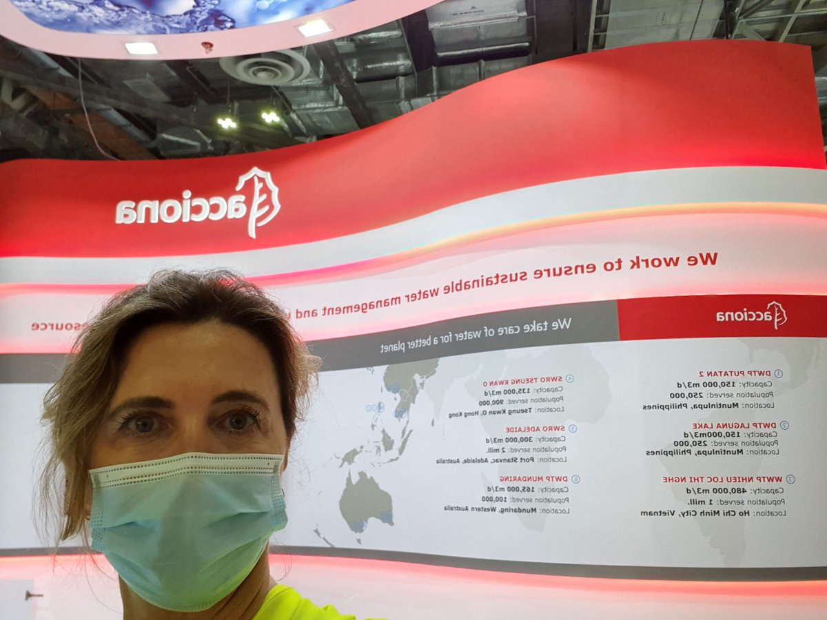 Preparando la presencia de <a href="/ACCIONA/">ACCIONA</a> en #SIWW, muchas ganas tenía de volver a esta feria
Mañana os enseño el stand cuando esté terminado