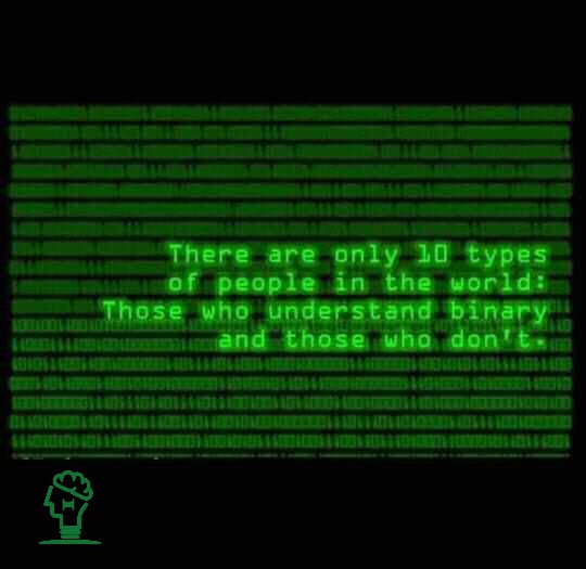 ThetaSolutions's tweet image. 𝐋𝐨𝐠𝐢𝐜: 10 types of people who understand binary and those who don't.😆
#theta #thetasolutions #binarycoding #typesofpeople #binary #pragrammer