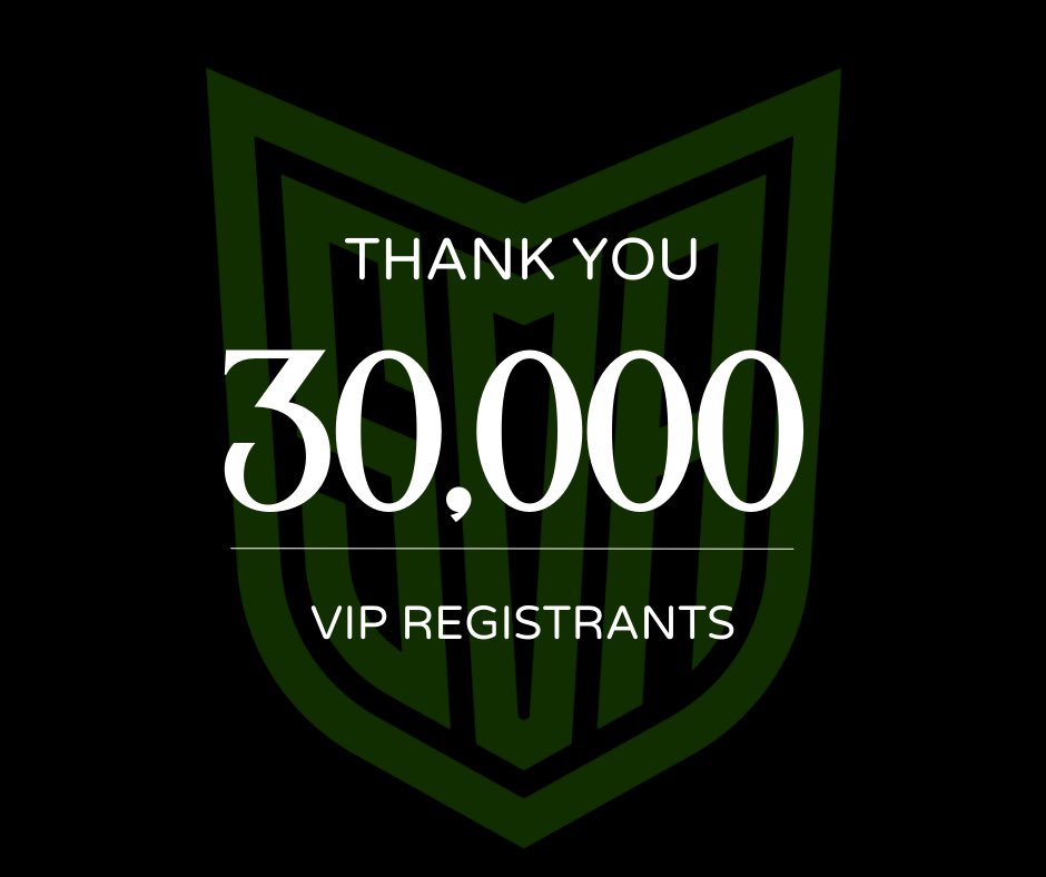 soathehulk's tweet photo. Thank you to our 30k VIP registrants! I am very much overwhelmed with your support!!!

For those who haven't signed up yet, you may still join the VIP list and get a free draw string bag on your purchase!

#SOA1 
#SOA1Captured 
#MakeTheMove https://t.co/GeFyJWL4Fn