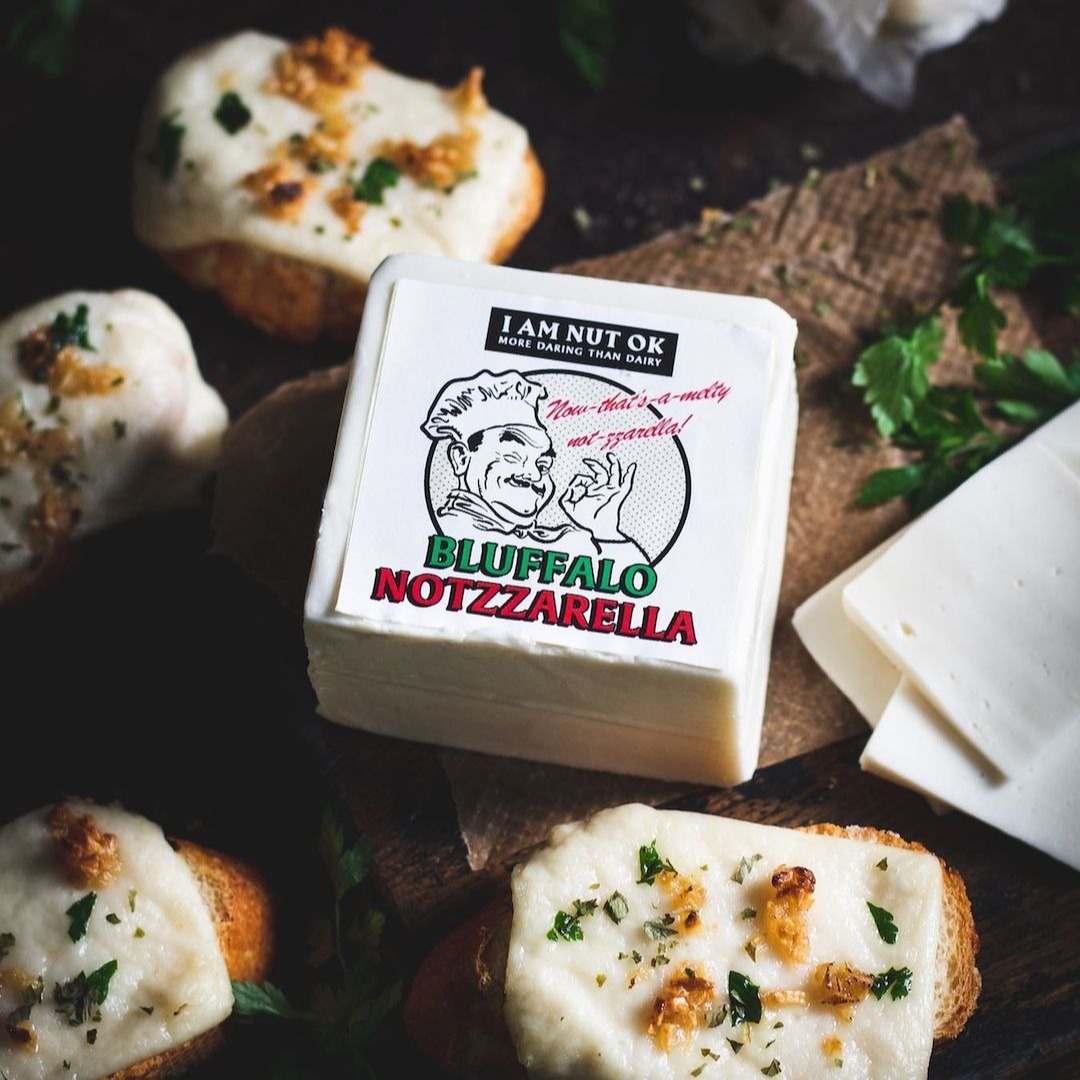 wellocksfood's tweet photo. Introducing @iamnutok's Bluffalo Notzarella and Oh, Grate! to our plant-based range.  More daring than dairy, these tasty vegan cheeses are produced by hand in small batches in London. Discover  their Bluffalo Mozzarella 200g and 2kg, and Oh, Grate! now available to order. https://t.co/kwVZ71Z9ee