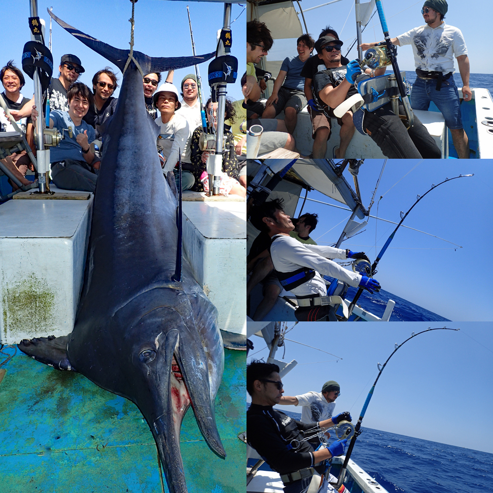 クレーンズ沖縄 鶴丸 釣り船 Kajiki Okinawa Twitter