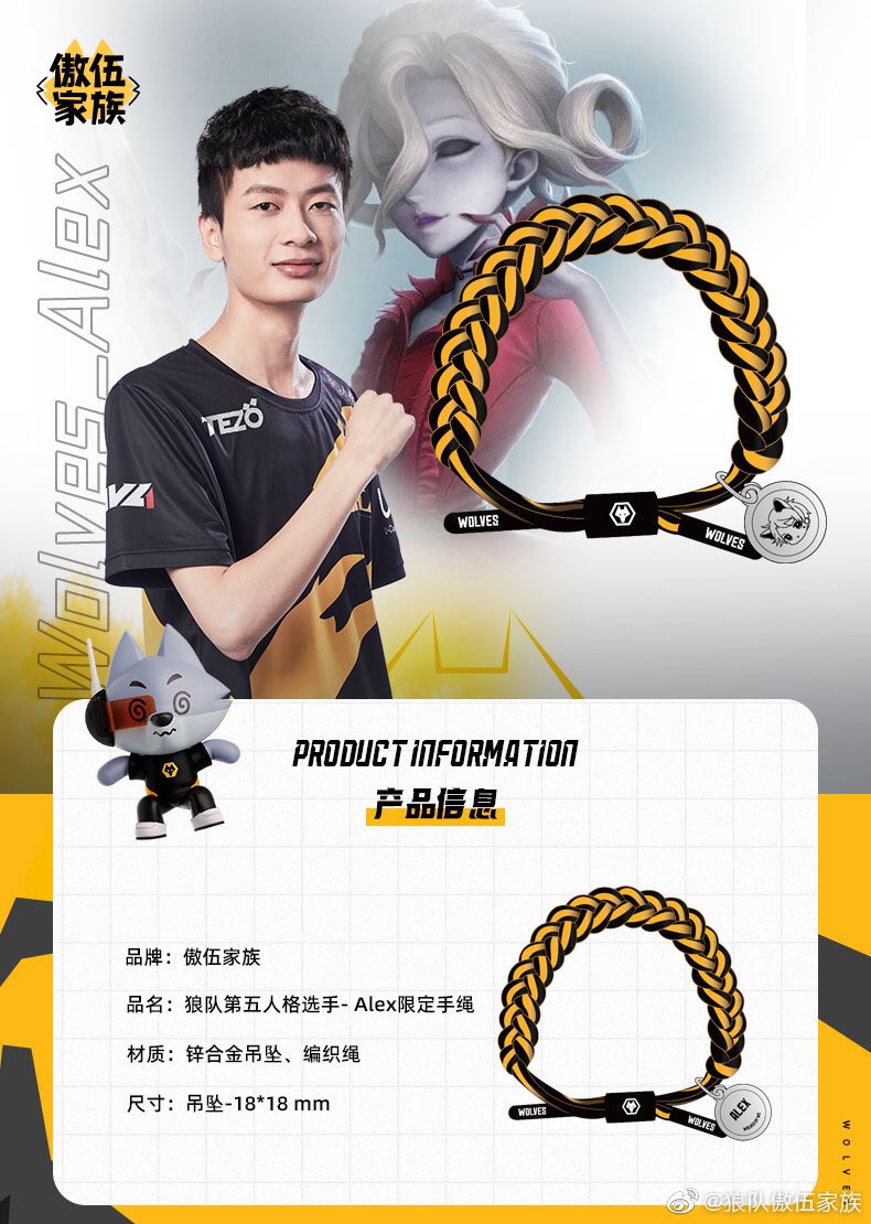 WolvesIDV_ThFan's tweet photo. ข้อมือเชือกถักพี่ลี่และน้องปาชี รายละเอียดอยู่ด้านล่างนะคะ
#Wolves_goodgoods https://t.co/YFSp58Aglb