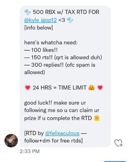 Rtd from @felixaculous help me plssssss