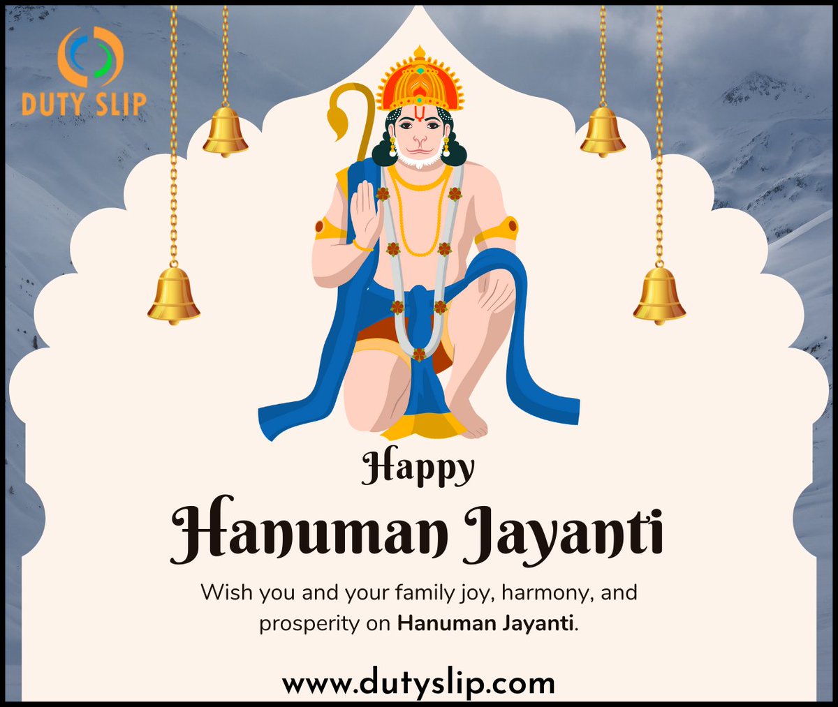 DutySlip's tweet photo. Happy Hanuman Jayanti!!

#dutyslip #carrentals #carbusiness #software #cars #india #festivals #indianfestivals #indiantradition #happiness  #wishes #greetings #celebrations #bhfyp #hanu #hanuman #hanumanji #hanumanjayanti #hanumanjayanti2022 #shriram #rammandir https://t.co/RGMfXx0DA7
