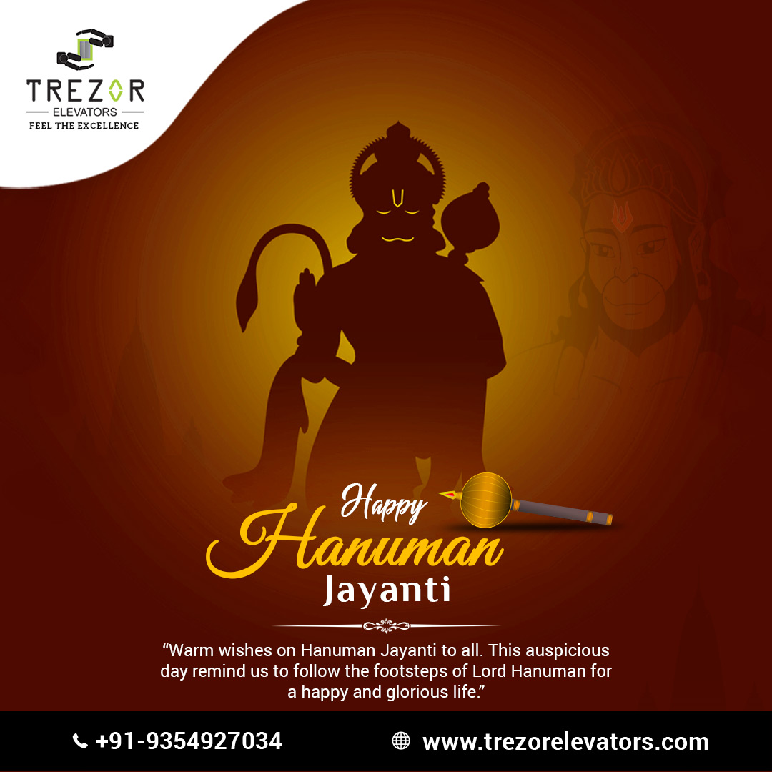 TrezorElevators's tweet photo. Lord Hanuman symbolizes strength and unparalleled devotion and selfless service. we pray that your dream gets fulfilled and your family stays safe and happy. Happy Hanuman Jayanti.

#hanumanjayanti #hanumanjayanti2022  #elevators #elevator #lift #lifts #Trezorelevators https://t.co/rTwEg3gMAX