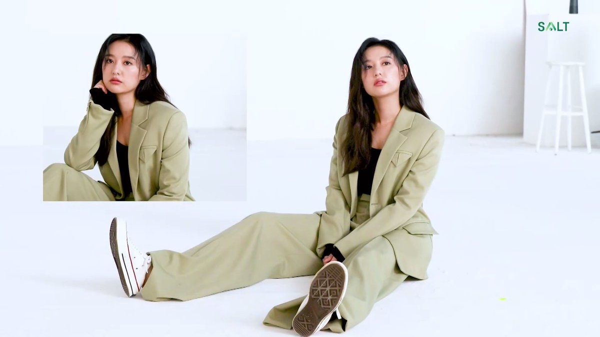 behind-the-scenes for Elle Korea April 2022 #Kimjiwon 🔥🔥