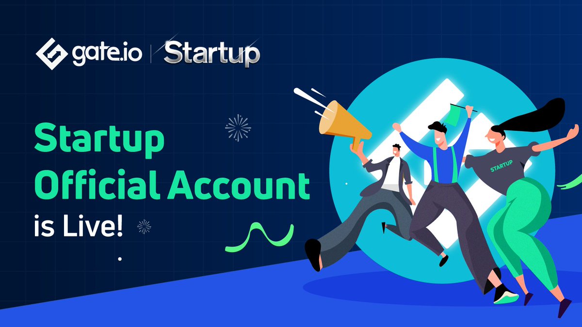 Gate_Launch's tweet photo. Hi there, https://t.co/a1d9vDe5GZ #Startup fans!🖐️

Thrilled to share this terrific news: 
#Gateio Startup Official Account is live on Twitter!🥳🥳

Let's ROCK 🤟🤟https://t.co/wmmSW0emOd https://t.co/qjan71p7GJ