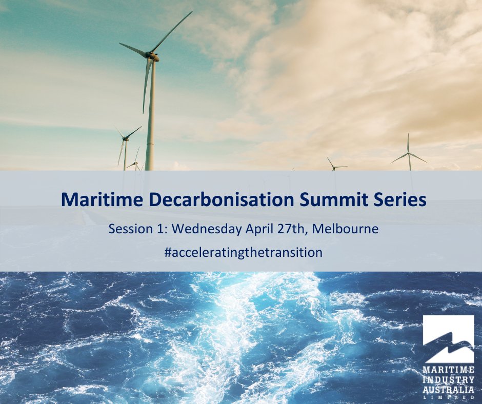 AMSA_News's tweet photo. Don't miss out on the MIAL Maritime Decarbonisation Summit series. Register now! https://t.co/GSsReH6E80 
#AcceleratingTheTransition https://t.co/K1Nt3U8e9z