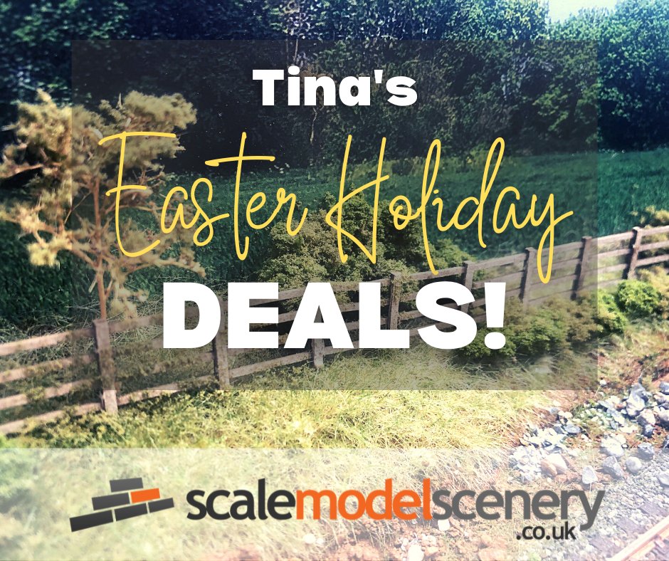 After 8 years, it's time for a change... And Tina's got some Easter deals for you too! - mailchi.mp/railwaymodelle…