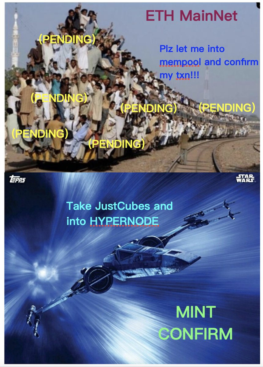 Louisleech's tweet image. Take @JustCubesNFT to let your mint scuessful !!!
#JustCubes #Hypernode #cube