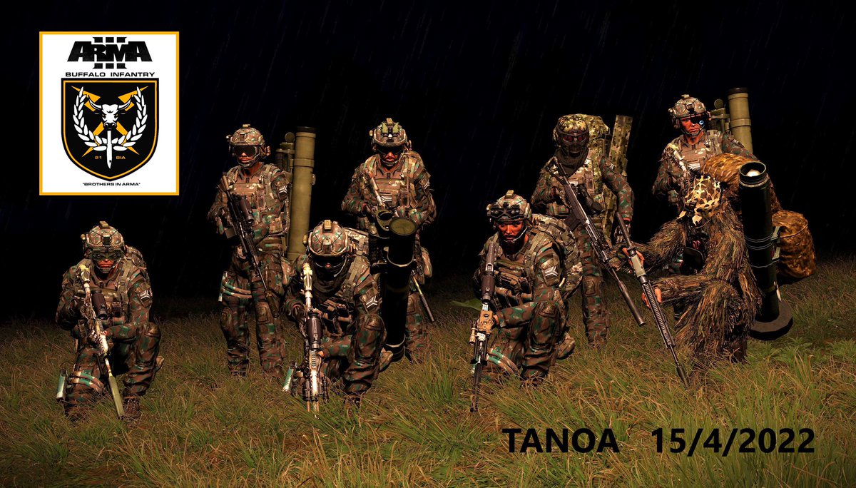 🪖 Buffalo Infantry 🪖

📕Mission : Infiltrate and secure airbase on Tanoa

🗾 : Tanoa

🗓 : 15/4/2022

#arma3 #tanoa #SANDF