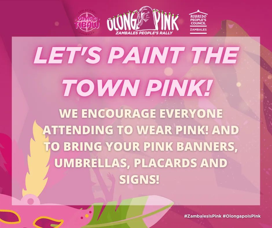 edrose1996's tweet photo. #OlongapoIsPink
#ZambalesIsPink https://t.co/rwKdIvoMpR