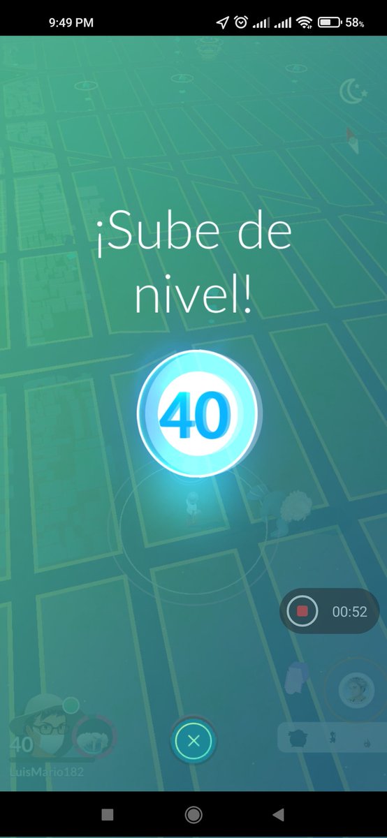 Por fin llegué a nivel 40.
#PokemonGO