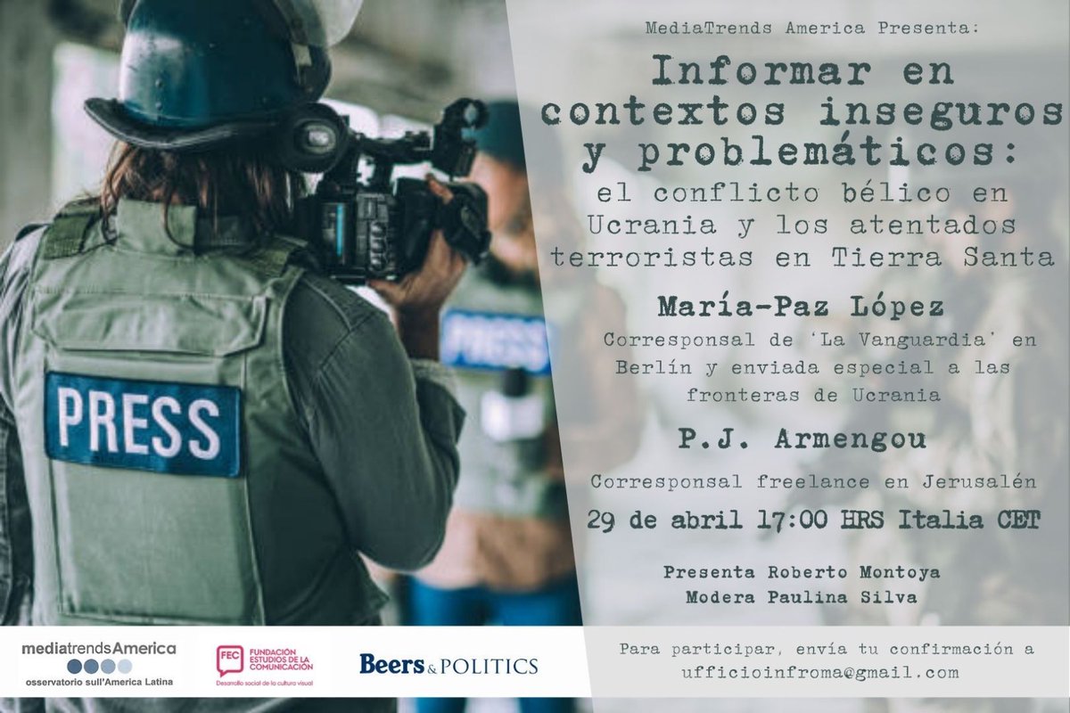 Nos vemos en el próximo #EncuentroDigital con <a href="/lopez_mariapaz/">María-Paz López 🖋️📰</a> <a href="/pjarmengou/">P. J. Armengou</a>