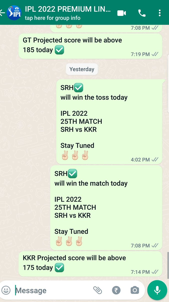 AskMeReport's tweet photo. Congratulations Everyone 

Another Day
Another Big Win

Do More Earn More
As I mentioned 
SRH won the toss ✅
SRH won the match ✅

BoomBoom
Play continuesly and mint your own money 
✌🏻😎✌🏻
#iplprediction 
#KKRvSRH 
#TATAIPL https://t.co/FEfvxFfvFY