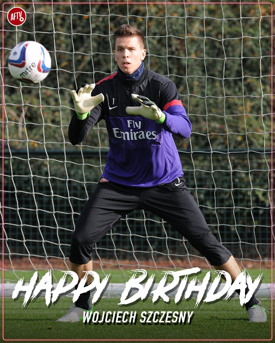 Happy birthday, Wojciech Szczesny!    