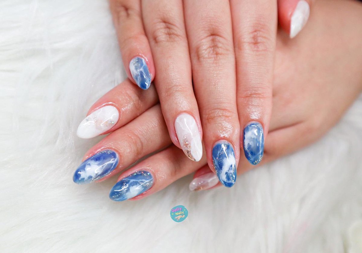 gellynaily's tweet photo. 🌊🌊🌊 #nails #nailart #ร้านทำเล็บรัชโยธิน #ร้านทำเล็บ #เล็บเจล #เล็บปลอม #เล็บปลอมสําเร็จรูป #แบบเล็บ #ออกแบบลายเล็บ https://t.co/w7wbOpuNI0