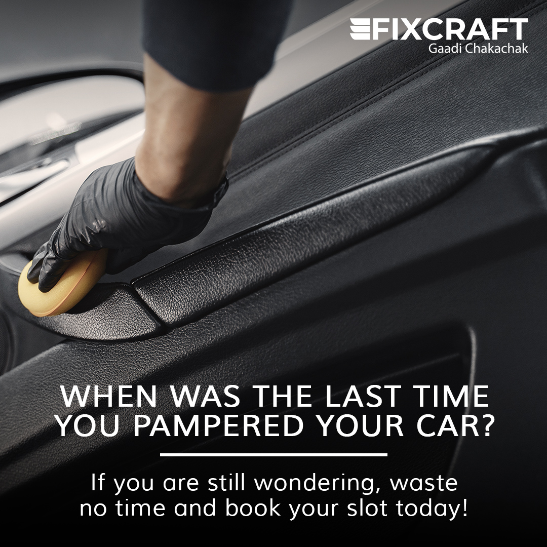 Fixcraft_in's tweet photo. When was the last time you pampered your car? 
.
.
.
.
.
If you are still wondering, waste no time and book your slot today! 

#Cars #Automobile #CarCare #CarServicing #Fixcraft #FixItWithFixcraft https://t.co/FQ2xVsJ2on