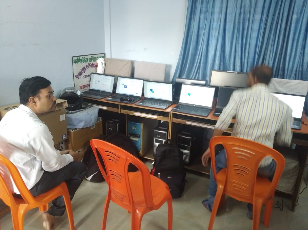 abhyudaya_kkss's tweet photo. Abhyudaya kkss and vivekananada Vikas Parishad #Durgapur jointly launched a digital learning project to train 10 students at a time on computer education.  This project will help several local youth around durgapur   #Digitallearning @_DigitalIndia #DigitalIndia @ddgoodnewsindia https://t.co/uFxjG0CbqI