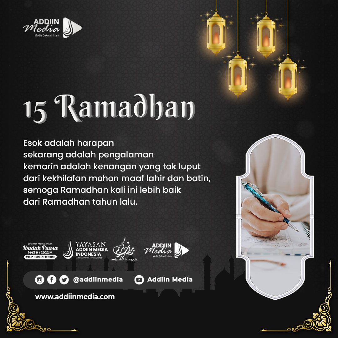 addiinmedia's tweet photo. Esok adalah harapan
.
#addin #addiin #media #addiinmedia #mediaaddiin #mediadakwahislam #dakwah #islam #dakwahislam #mediaislam #mediadakwah #ramadhan #ramadhan1443H #selamatdatangramadhan #selamatdatangramadhan1443H #welcomeramadhan #welcomeramadhan1443H #ramadhanberkah #berkah https://t.co/l0sRl4myJZ