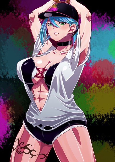 [R-18] 【skeb】ラバイスラ【KOF15】 #ラバースーツ #拘束 #強制装着 #KOF15 #イスラ https://t.co/C1Cq2Yc9DY 