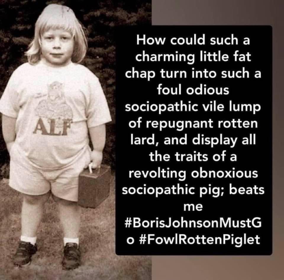 I wonder🫣

#JohnsonOut81 #ToryScumOut