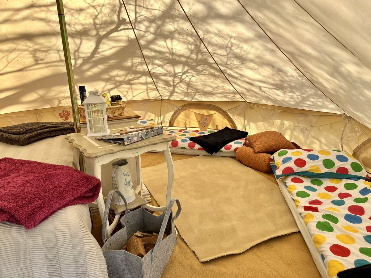 CGfarming's tweet image. ⭐️⭐️ Bell tents to hire on the riverbank ⭐️⭐️  
Check out our two beautiful bell tents nestled on the banks of the River Nene, fully furnished with everything you’ll need … #glamping #holiday #belltent #accomodation #RETWEEET #outdoors #ukholidays #Riverside