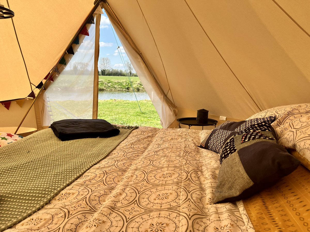 CGfarming's tweet image. ⭐️⭐️ Bell tents to hire on the riverbank ⭐️⭐️  
Check out our two beautiful bell tents nestled on the banks of the River Nene, fully furnished with everything you’ll need … #glamping #holiday #belltent #accomodation #RETWEEET #outdoors #ukholidays #Riverside