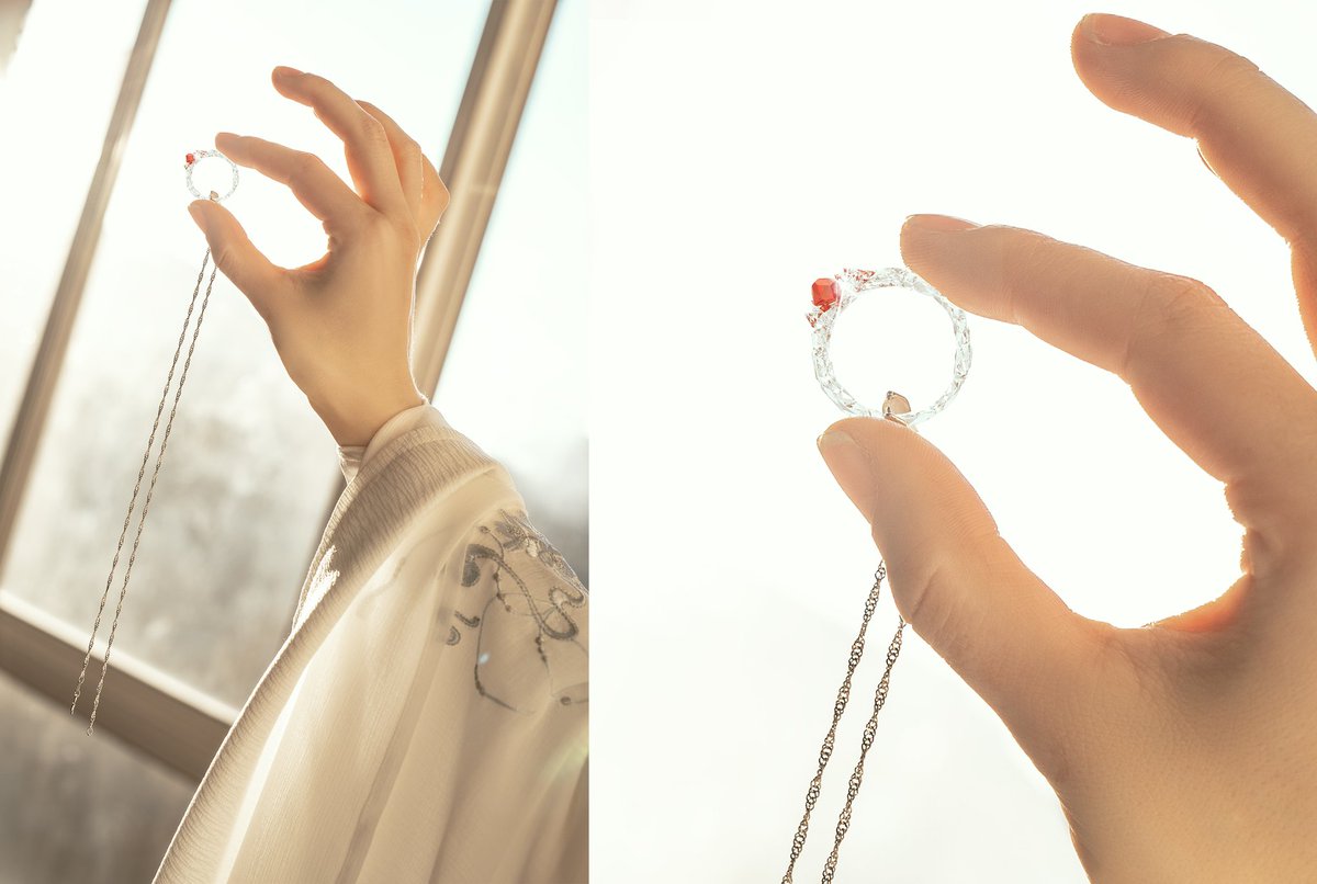 Sometime ago I made this ring.  Now I can show you what for :) for Xie Lian's beautiful cosplay photos

Ph: <a href="/ph_MOSIENKO/">Фотографиня Елизавета фон Кролок</a> 

#tianguancifu #TGCF #tgcfmanhua #cgi #3dmodeling