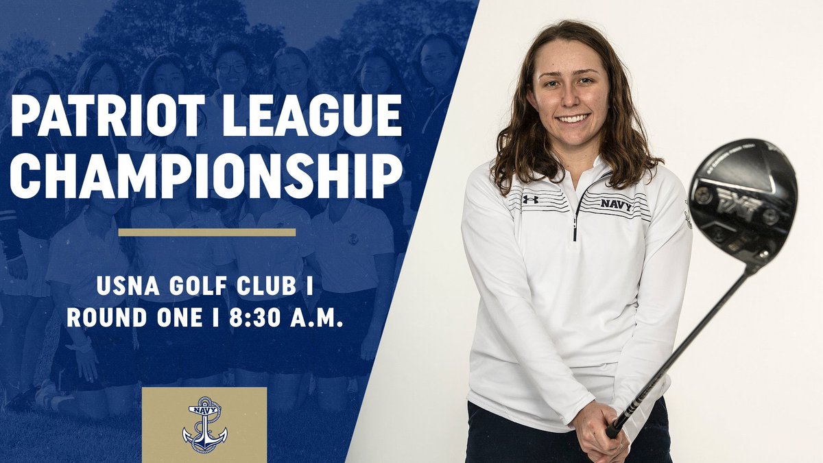 Day two of the <a href="/PatriotLeague/">Patriot League</a> Championship is underway! Follow along with live results below as the Mids look to erase a two-shot deficit for first place! #GoNavy

📊: results.golfstat.com//public/leader…