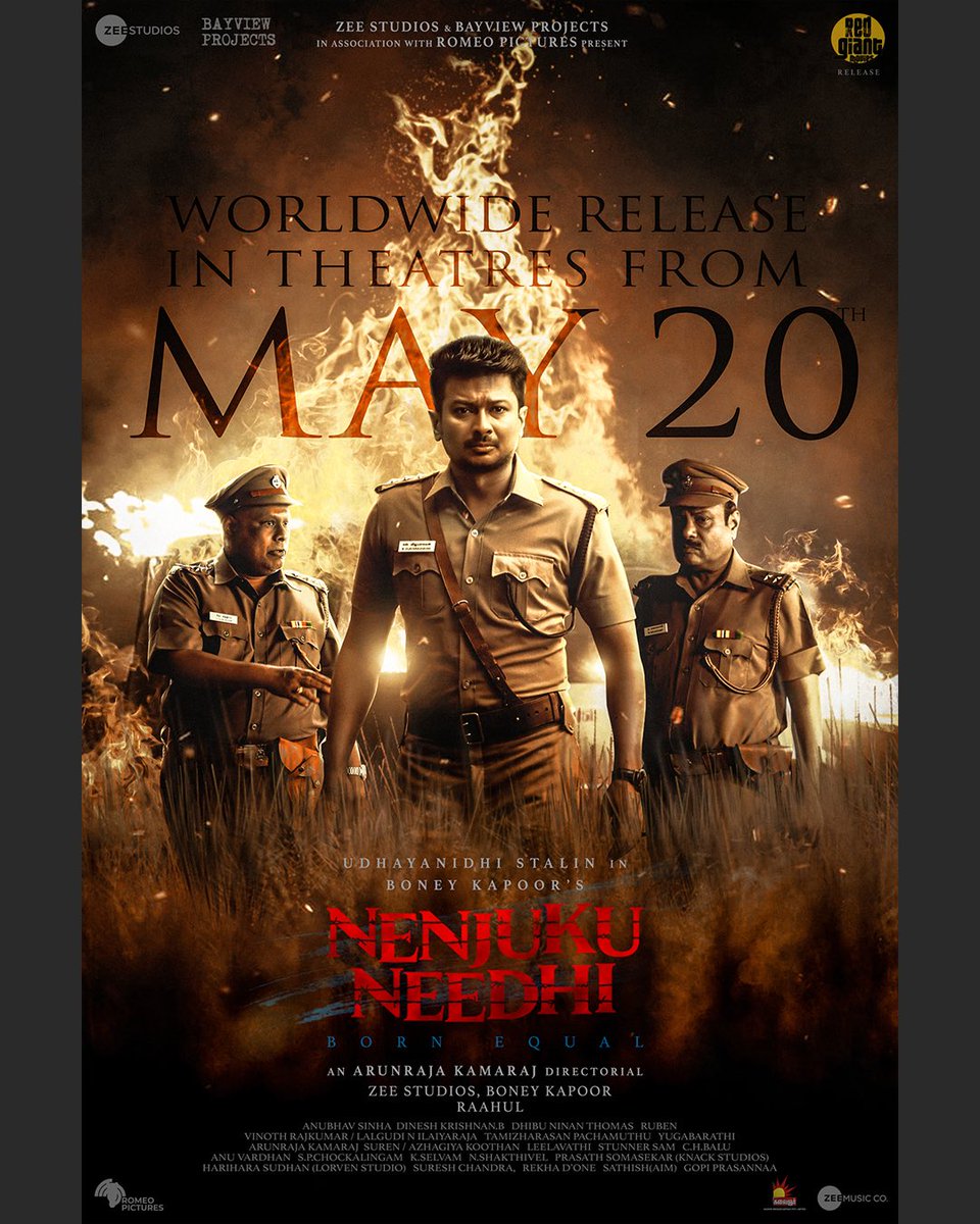 ! #NenjukuNeedhi is coming to the big screens on May 20, 2022! 
#BornEqual