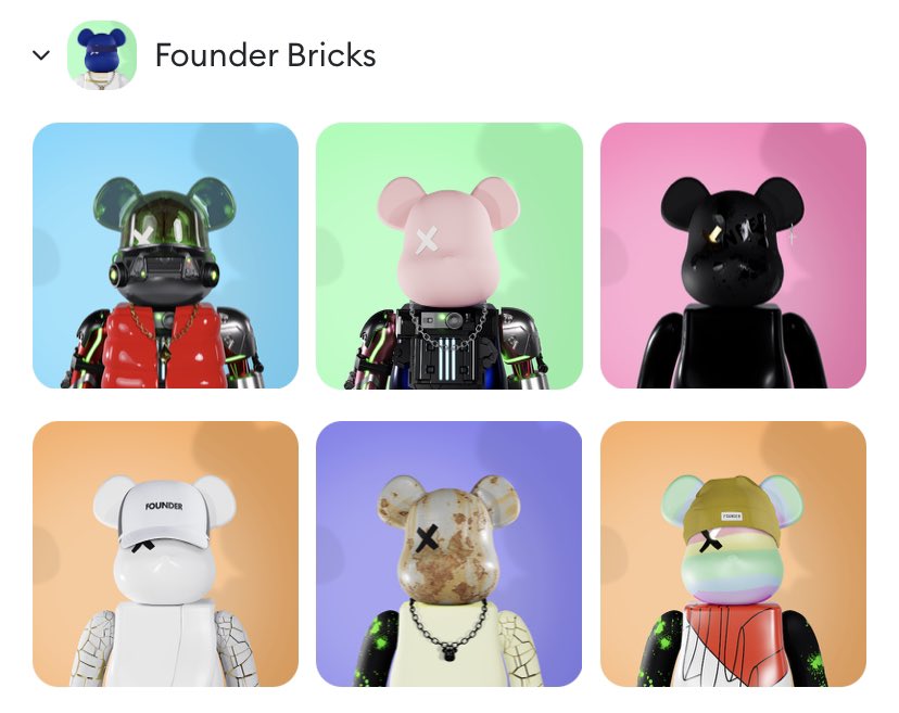 cryptoworx1's tweet photo. @RaritySniperNFT Proudest when I found this brand @FounderBricks https://t.co/8omilSKKeB