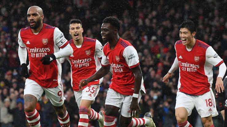 IDGoonerscom's tweet photo. #IDGFact Pada pekan ke-16 lalu, Arsenal menumbangkan Southampton 3-0 di Emirates Stadium. Waktu itu, Arsenal menang melalui gol-gol Alexandre Lacazette, Martin Odegaard, dan Gabriel Magalhaes. https://t.co/BRAPzMM1HF