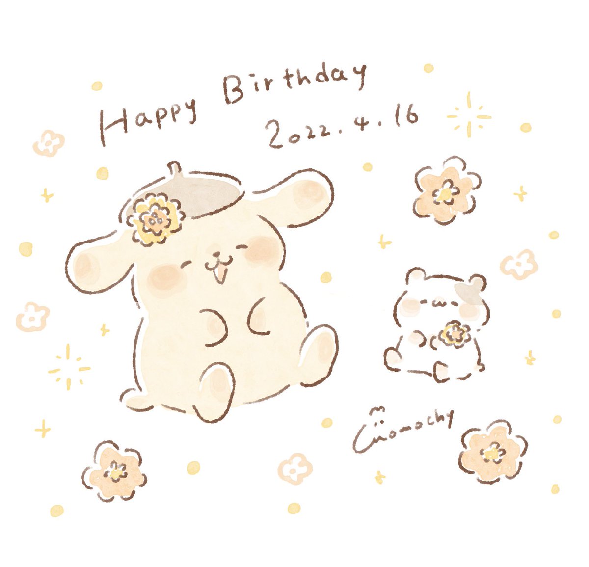 ぽむちゃんお誕生日おめでとう🍮
今年もサンリオキャラクター大賞応援しています💭 