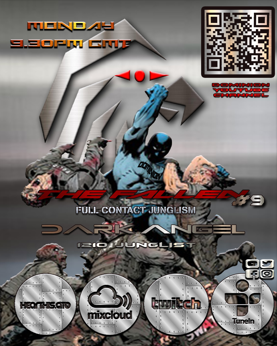 thedomnionorder's tweet image. THE DOMINION ORDER ( Full uncensored version) on
HEARTHIS - Follow.
All sessions available for download.
We who are about to spin Salute you.
THE FALLEN  #9 - DARK ANGEL hearthis.at/the-dominion-o… via @HearThisAt