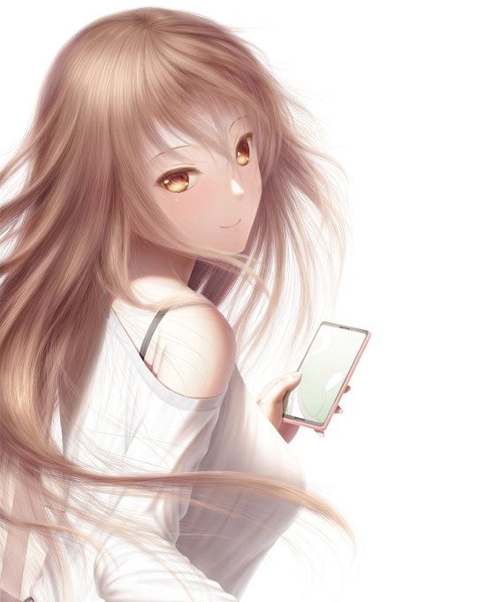 いい感じに髪の毛描けた…と思う 