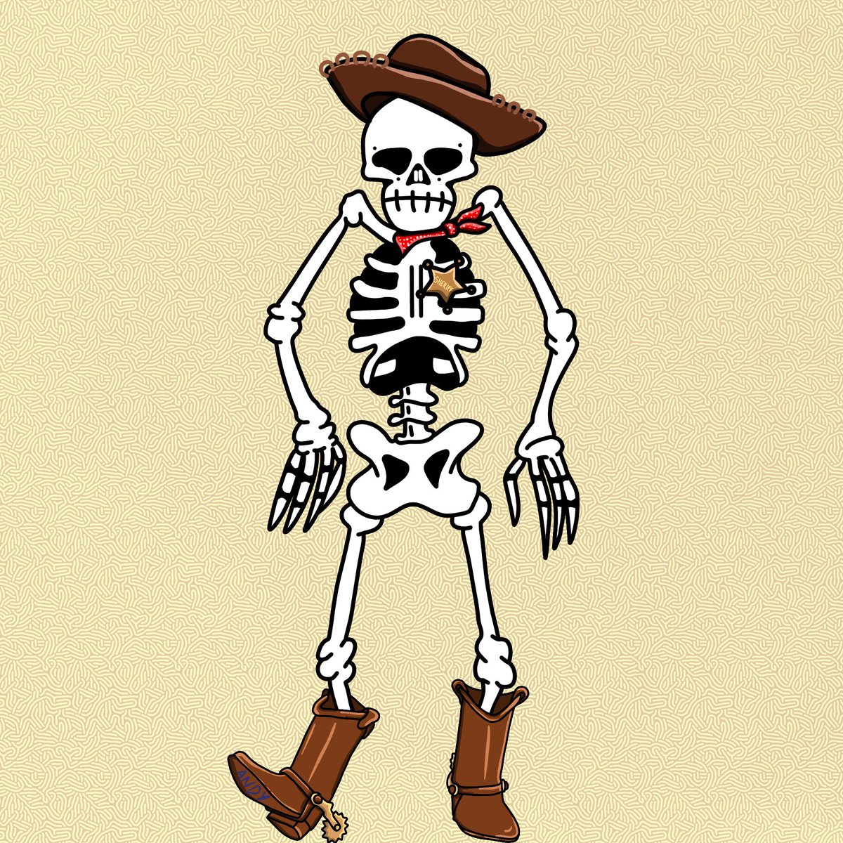 skeletondancer_'s tweet photo. THE WOODY SKELETON DANCER

Colour: White 
Features: Toy Story
Features: Woody
Hat: Cowboy

#nft #nfts #nftart #digitalart #digitalartist #nftartist #followme #eth #etherium #instagram #twitter #promote #nonfungibletoken #art #skeleton #token #opensea #nftcommunity #crypto https://t.co/sfCjlD5FaK