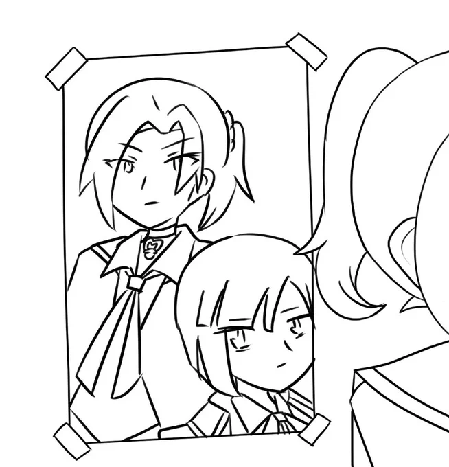 背景としてぼかすつもりで適当に描いたからあれなんだけど自キャラがイケメンみたいな扱いになってるの、耐えられん(?) 