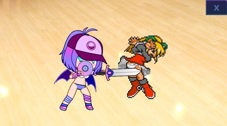 GachaErato's tweet photo. Sexy Gacha Club 18+ Ecchi Mini is here! First of Gacha Erato game! Touch the little girl with sword,his diaper is gonna open!

https://t.co/Zt7oPlRi8r (PC)
https://t.co/yPoSXKHjY9 (Android) https://t.co/uhk3rWscI3