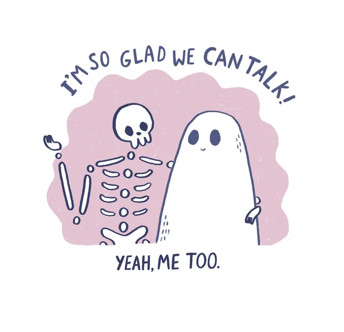 I'm glad we can talk 